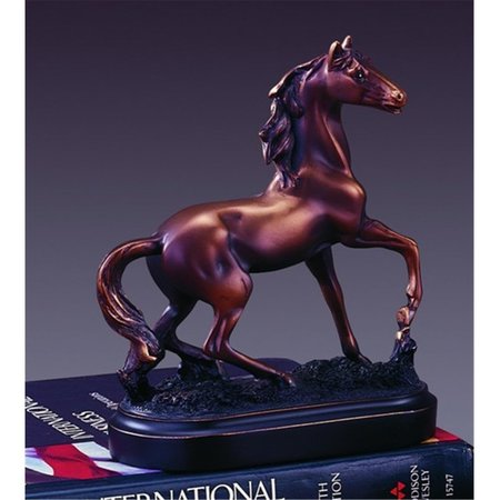 MARIAN IMPORTS Marian Imports F13008 Horse Bronze Plated Resin Sculpture 13008